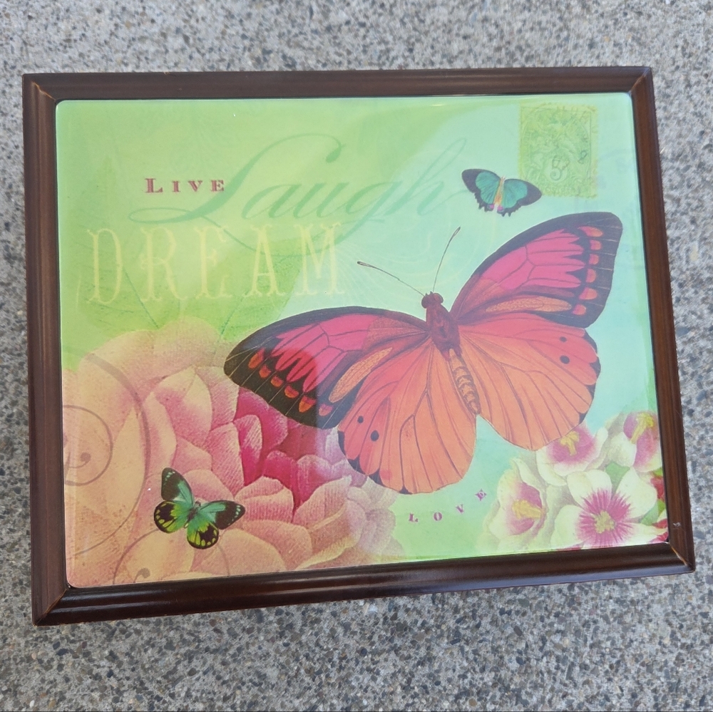 Papyrus Butterfly Decorative Box